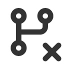 иконки git branch x, git, branch