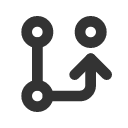 иконка git branch, git, branch