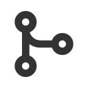 иконки git merge, git, merge, стрелка