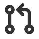 иконка git pull request, git, pull, request