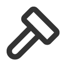 иконка hammer, молоток