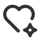 иконка heart spark, heart, сердце, spark