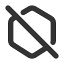 иконка hexagon off, hexagon, off