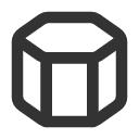 иконки hexagonal prism, hexagonal, prism