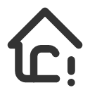 иконка home exclamation, home, дом, exclamation, предупреждение