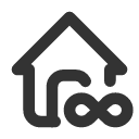 иконка home infinity, home, дом, infinity