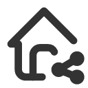 иконка home link, home, дом, link, ссылка