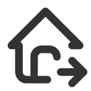 иконка home move, home, дом, move, курсор