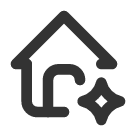 иконка home spark, home, дом, spark