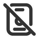 иконка id badge off, id, бейджик, badge, бейдж, off