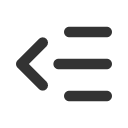 иконки indent decrease, indent, decrease