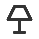 иконка lamp, лампа