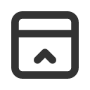 иконка layout navbar collapse, layout, макет, navbar, collapse
