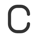 иконка letter c, letter, почта