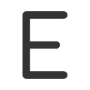 иконка letter e, letter, почта