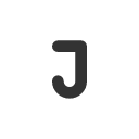 иконка letter j small, letter, почта, small