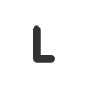 иконка letter l small, letter, почта, small