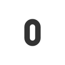 иконка letter o small, letter, почта, small
