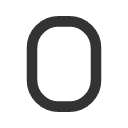 иконка letter o, letter, почта