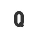 иконка letter q small, letter, почта, small