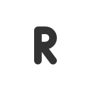 иконка letter r small, letter, почта, small