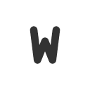 иконка letter w small, letter, почта, small