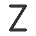 иконка letter z, letter, почта