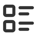иконки list details, list, details