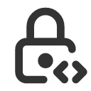 иконка lock code, lock, замок, code, код