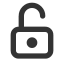 иконка lock open, открытый замок, lock, замок, open