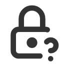 иконка lock question, lock, замок, question, вопрос