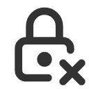 иконка lock x, lock, замок