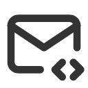 иконка mail code, mail, почта, code, код
