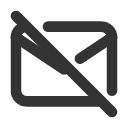 иконка mail off, mail, почта, off
