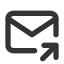 иконка mail share, mail, почта, share
