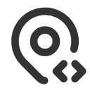 иконка map pin code, map, карта, pin, кнопка, code, код