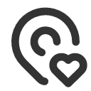 иконка map pin heart, map, карта, pin, кнопка, heart, сердце