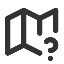 иконка map question, map, карта, question, вопрос