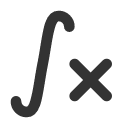 иконки math integral x, math, циркуль, integral