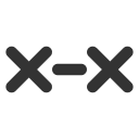 иконки math x minus x, math, циркуль, minus, минус