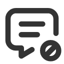иконки message cancel, message, сообщение, cancel, отмена