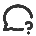 иконка message circle question, message, сообщение, circle, question, вопрос