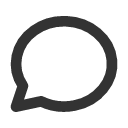 иконка message circle, message, сообщение, circle