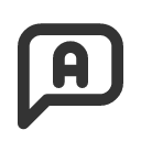 иконка message language, message, сообщение, language, язык