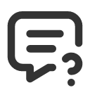 иконка message question, message, сообщение, question, вопрос