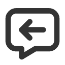 иконка message reply, message, сообщение, reply, ответить