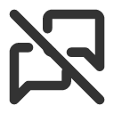 иконка messages off, messages, сообщение, off