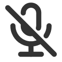 иконки microphone off, microphone, микрофон, off