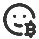 иконка mood bitcoin, mood, bitcoin, биткоин