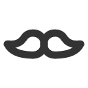 иконка moustache, кошка